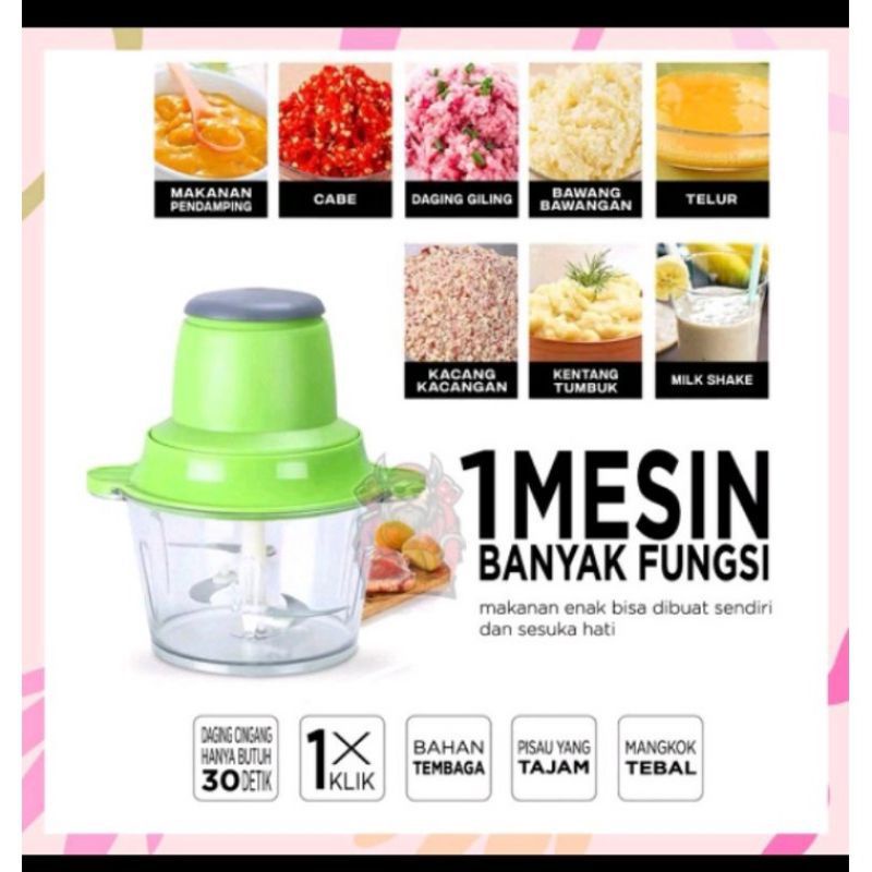 Blender Daging 4 Pisau SQRS / Blender Listrik Serbaguna