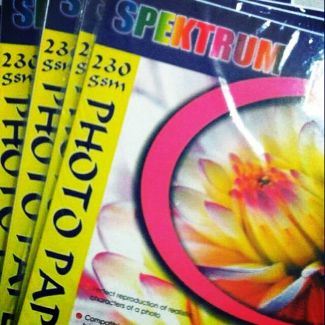 

Kertas Photo A4-200 GSM SPEKTRUM PP @ 20 - 31301