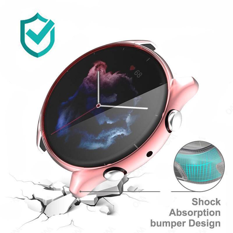 Casing Soft Case Bumper TPU Pelindung Layar Smartwatch Amazfit GTR 3 Pro Amazfit GTR 2 2e