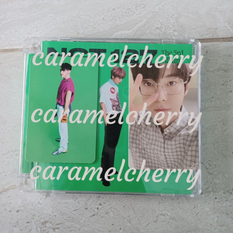 nct127 sticker jewel case version cover haechan pc doyoung ar clip taeyong