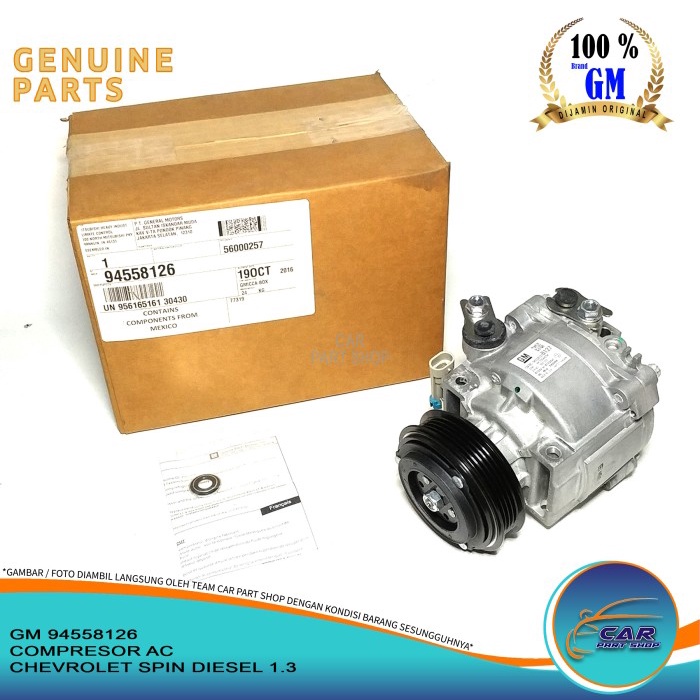KOMPRESOR COMPRESOR AC CHEVROLET SPIN DIESEL 1.3 ORI GM