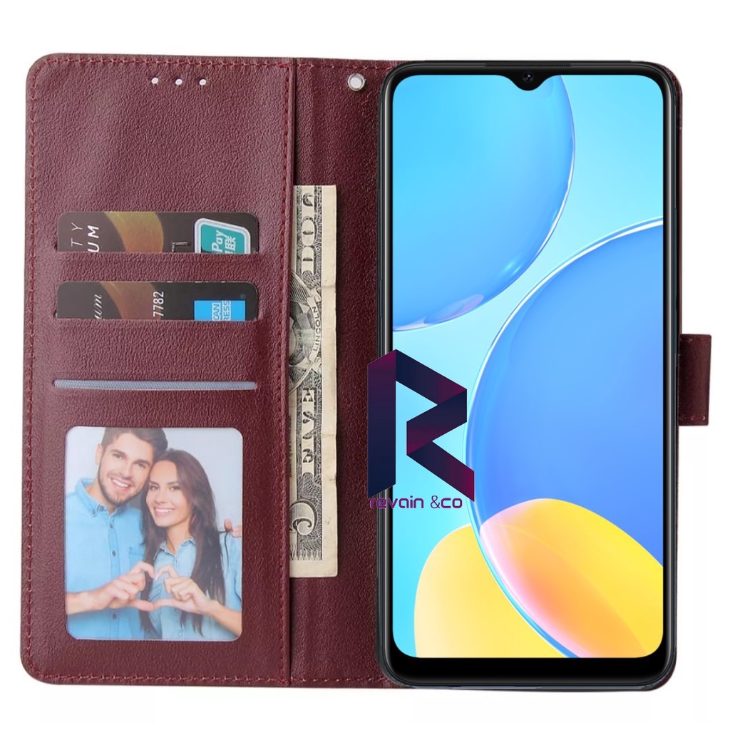 NEW REALME C11 2021 CASING DOMPET FLIP WALLET LEATHER KULIT PREMIUM SARUNG BUKA TUTUP FLIP CASE REALME C11 2021