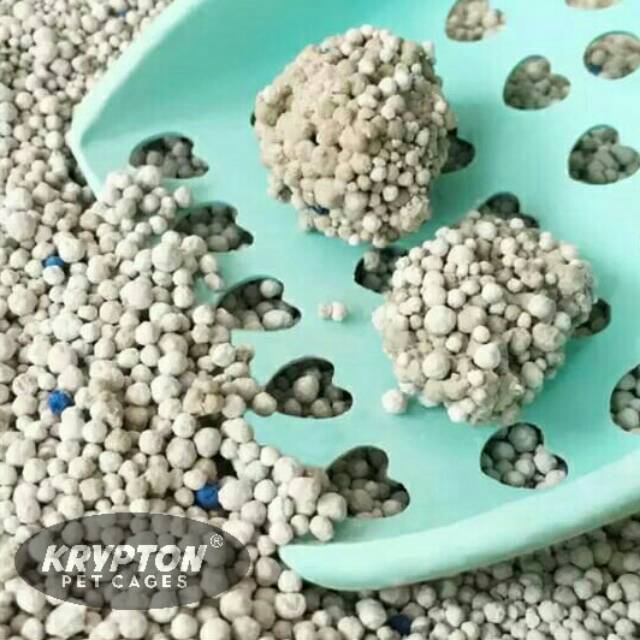 Pasir Kucing Gumpal Wangi Bentonite 1L (Premium Quality)