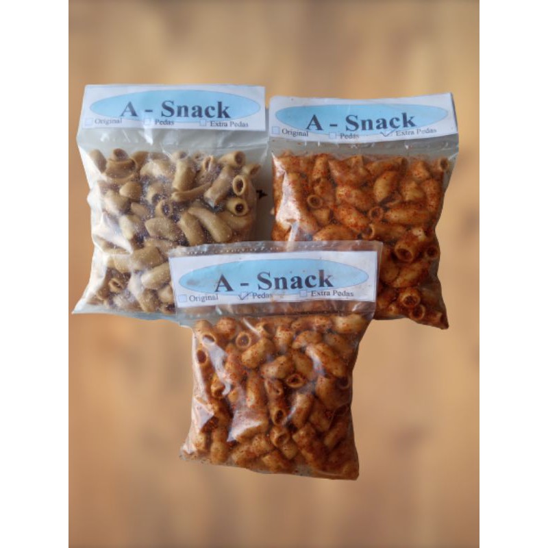 

Makaroni Bantat bumbu Khas/jajanan Pedas