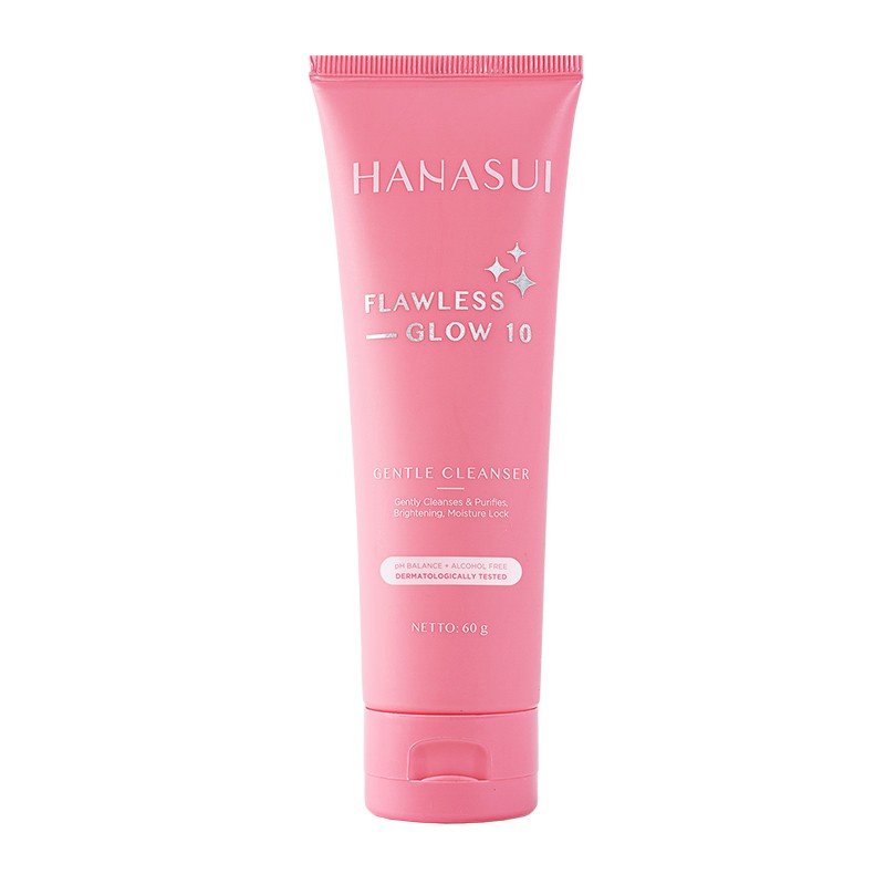 ★ BB ★  HANASUI Flawless Glow 10 Gentle Cleanser 60ml