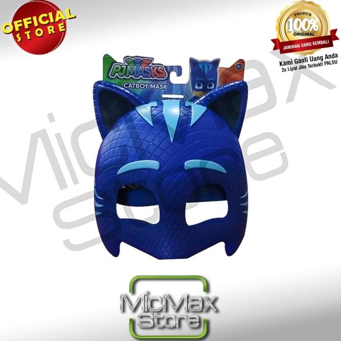 Pjmasks Pj Masks PJ Mask Catboy Mask Topeng Mainan Original Asli