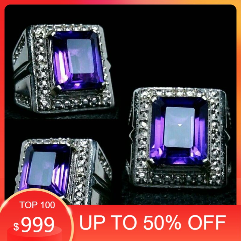 Batu KECUBUNG AMETHYST ASLI NATURAL