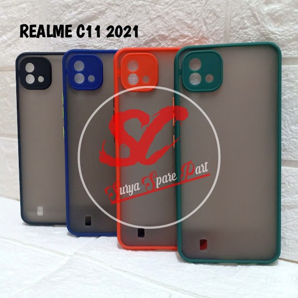Case Realme C11 2021 C21Y - Slim Case Fuze Dove Realme C21Y C11 New 2021