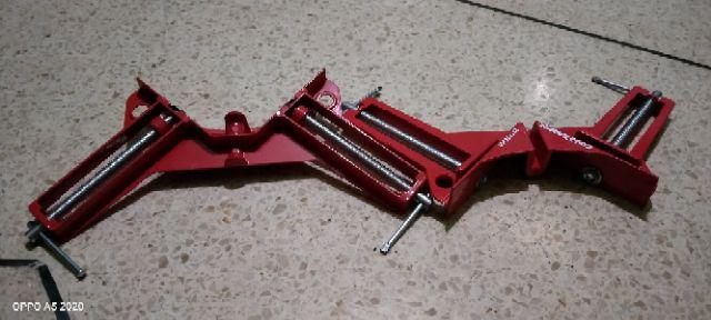 Cod Penjepit Sudut Frame Kaca Kayu Corner Clamp Angle 90 Derajat Max Range 75mm