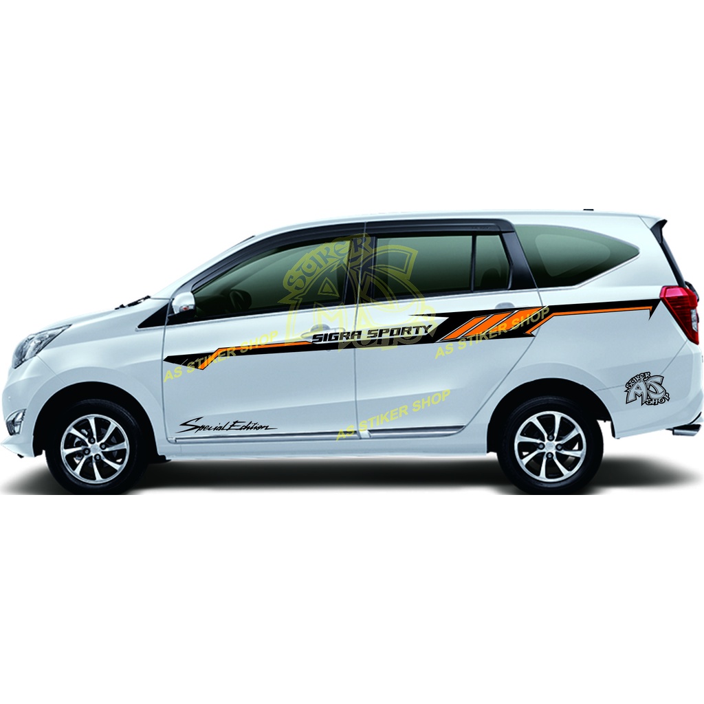 Terbaru stiker mobil sigra cutting list stiker mobil sigra sticker mobil daihatsu sigra keren