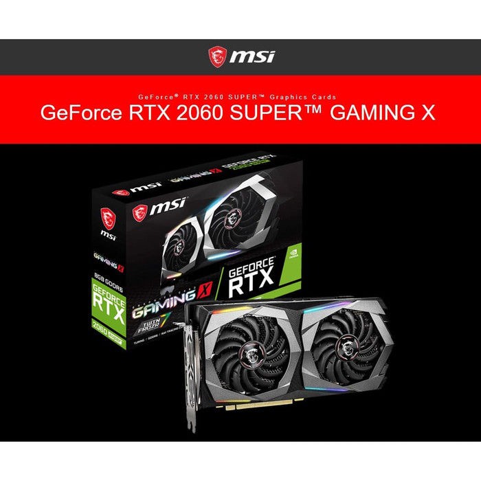 Msi Geforce Rtx 60 Super 8gb Ddr6 Gaming X Shopee Indonesia