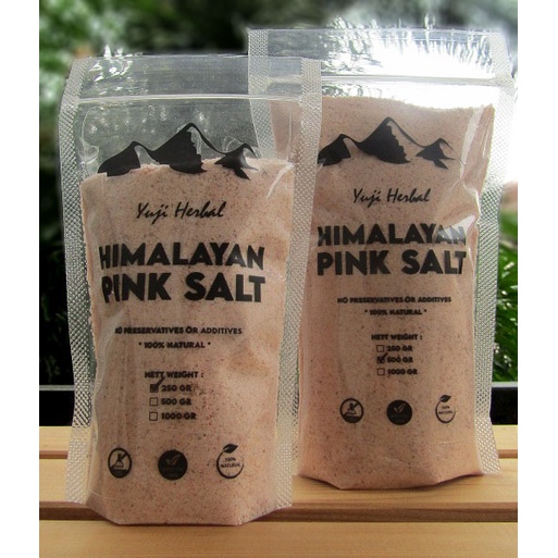 

NTR Garam Himalaya 1KG - Pink Salt Pure Grade Herbal & Sehat dari Pegunungan Himalaya