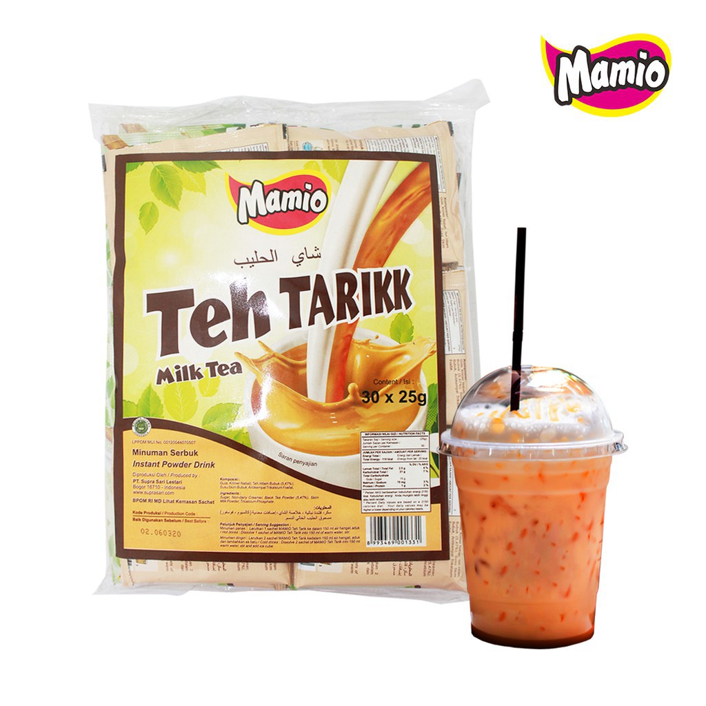 

Teh Tarik 30 Sachet Mamio