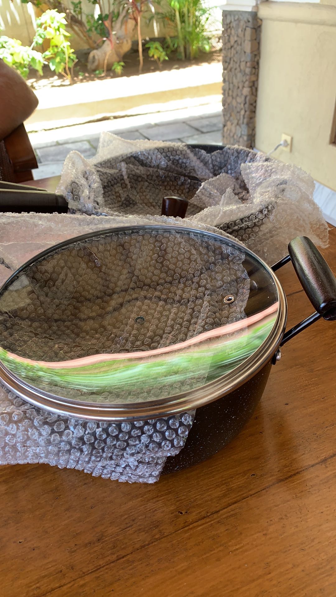 Gm Bear Panci Set Isi 3 Pcs Marble Coating 1300 - Blaze Wajan Set