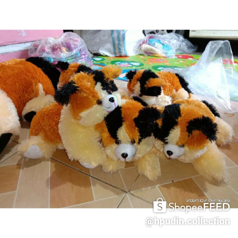 boneka kucing ukuran L