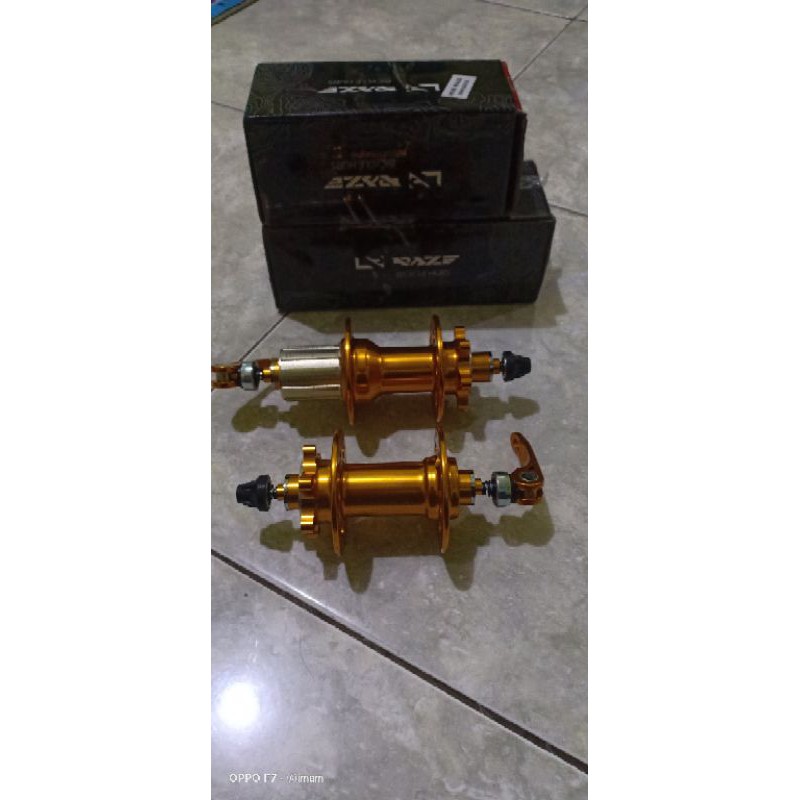 hub raze 36 jangkrik warna gold