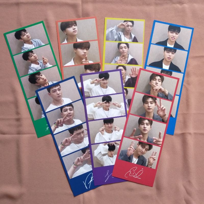 Photocard kolorful ikon official