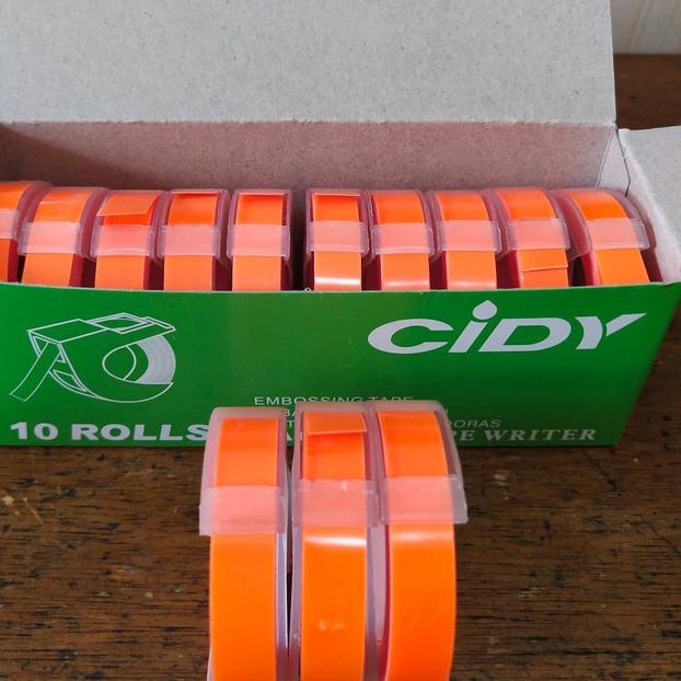 

[KODE ZVNYB] Cidy Emboss Label Tape