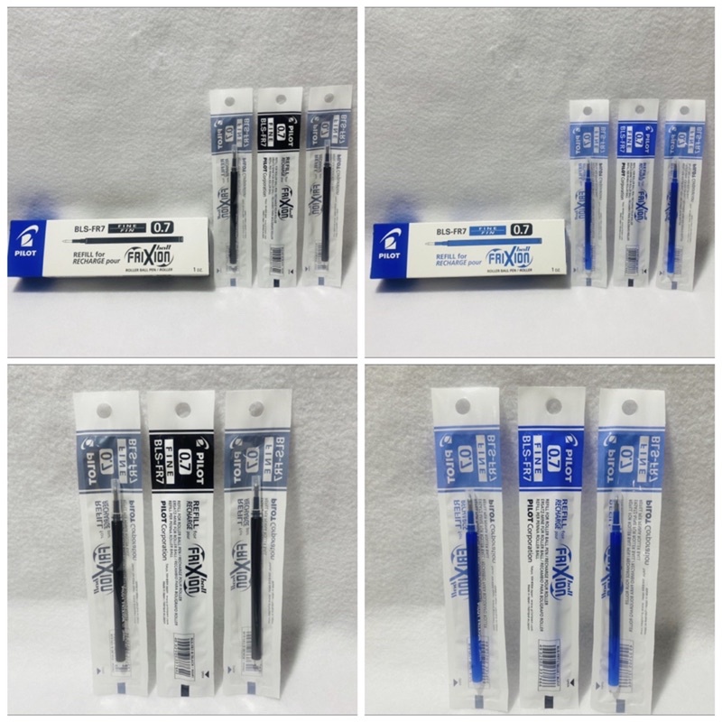 

REFILL PULPEN PILOT FRIXION BLS-FR5 0.5 MM BLS-FR7 0.7 MM / 1 BOX ISI 12 PCS