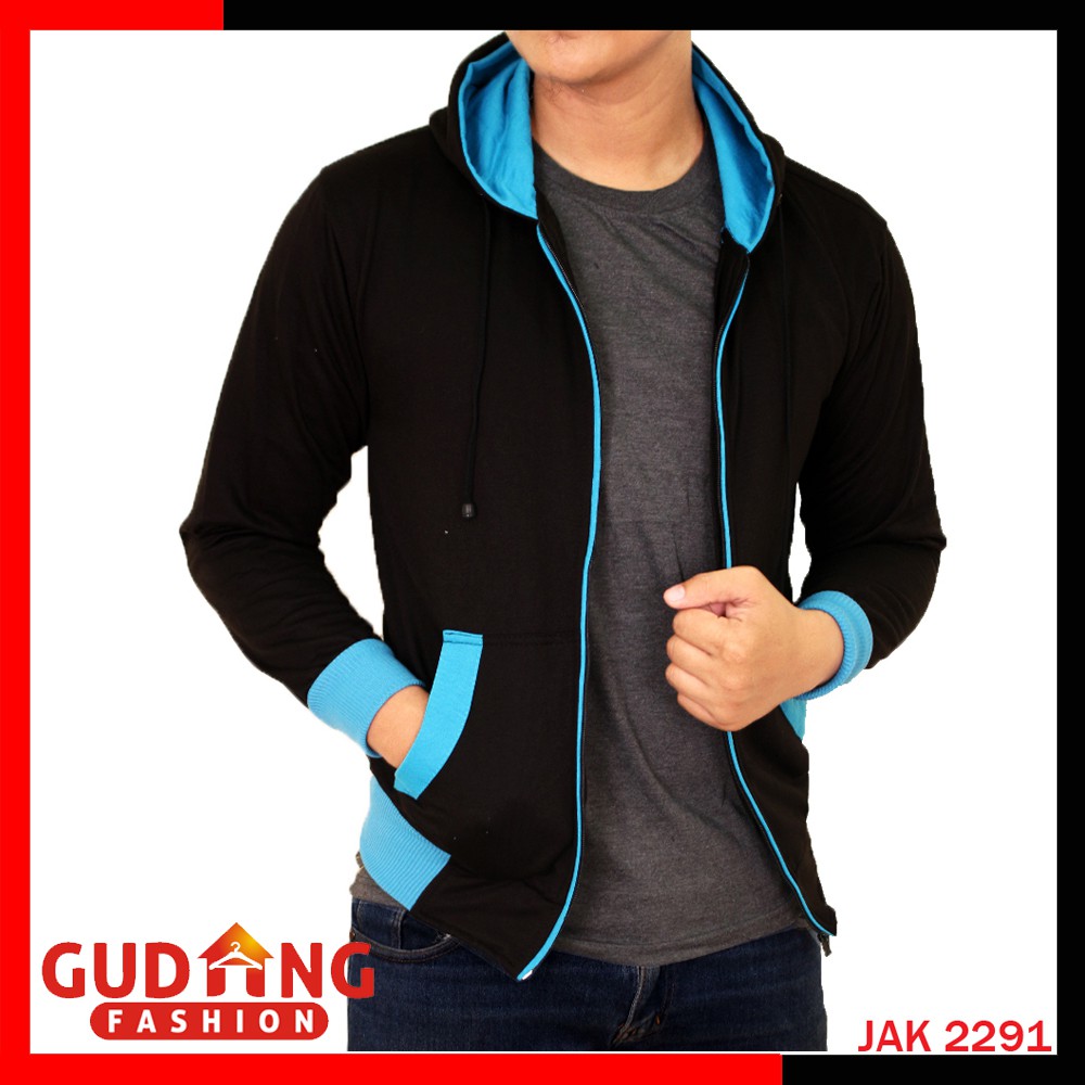 Jaket Pria Hoodie Keren Fleece JAK 2291