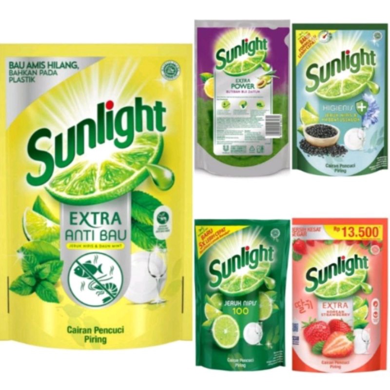 sunlight pencuci piring 700ml/580ml