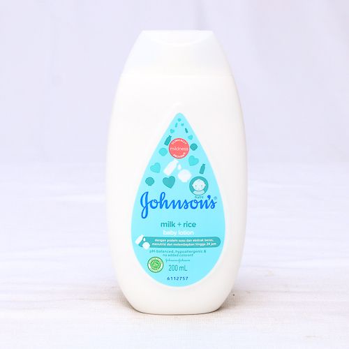 Johnson's Baby Lotion Milk + Rice Botol 200ml