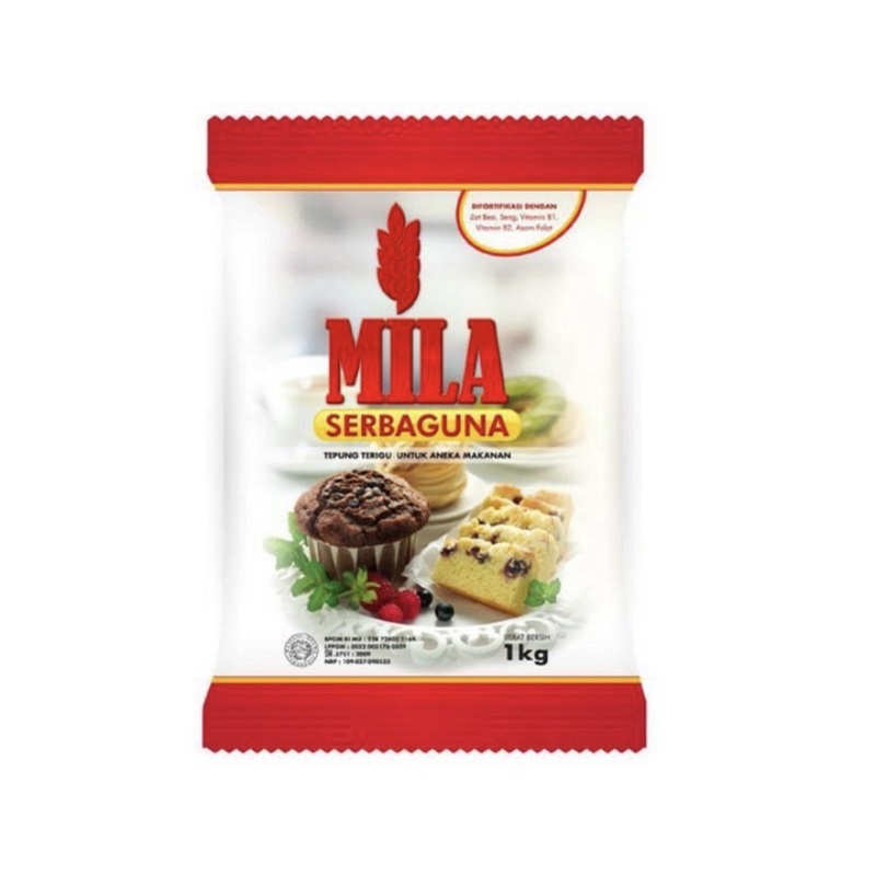 

Tepung Terigu Mila Serba Guna 1 kg