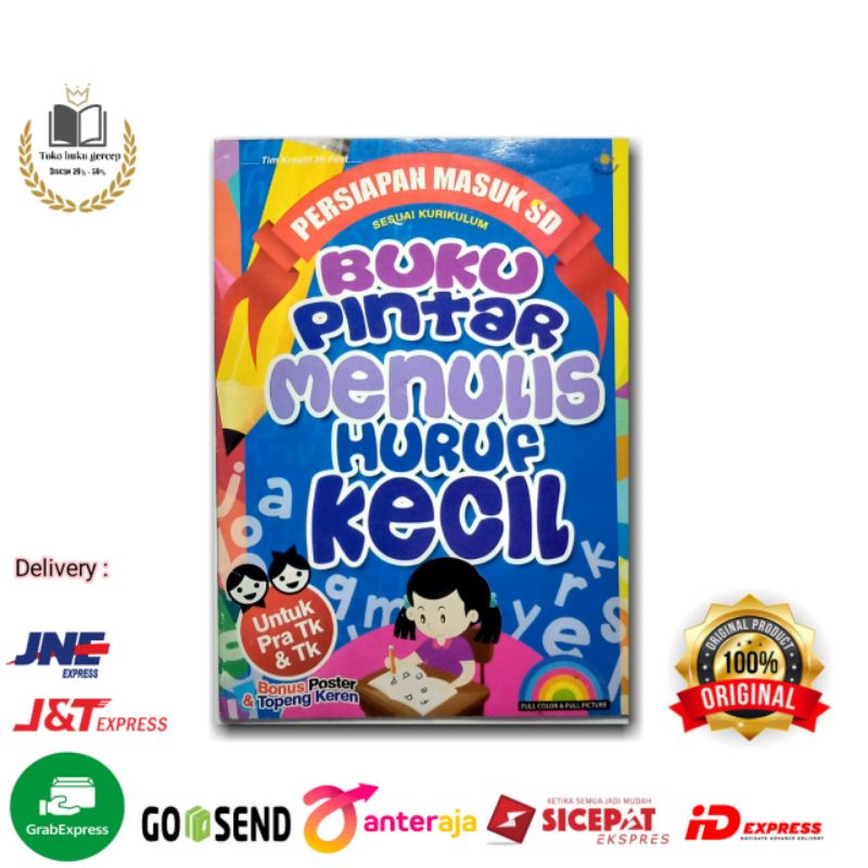 Jual Buku Anak - Buku Pintar Menulis Huruf Kecil | Shopee Indonesia