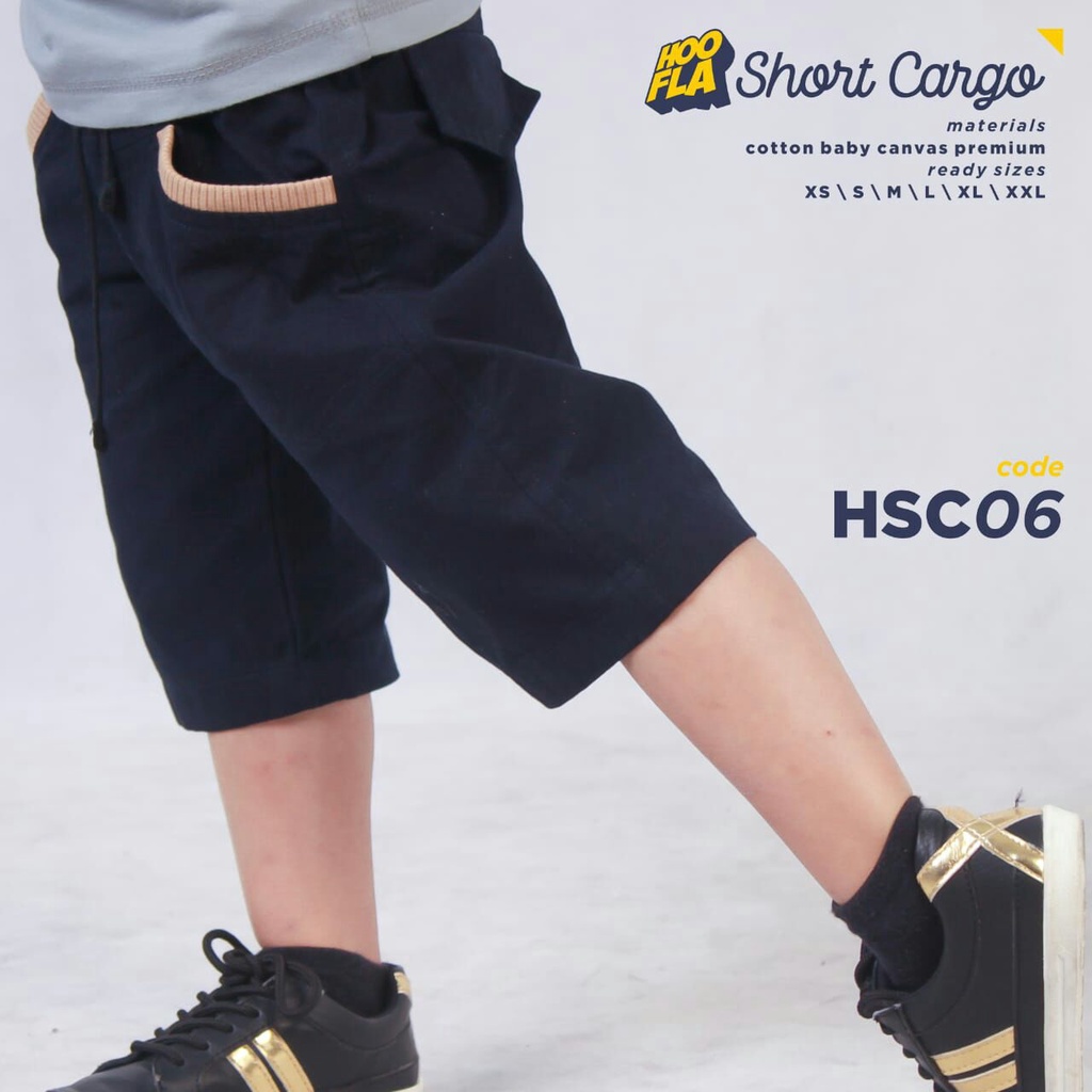 Hooflakids Celana Pendek Anak Laki Laki Short Cargo Pants