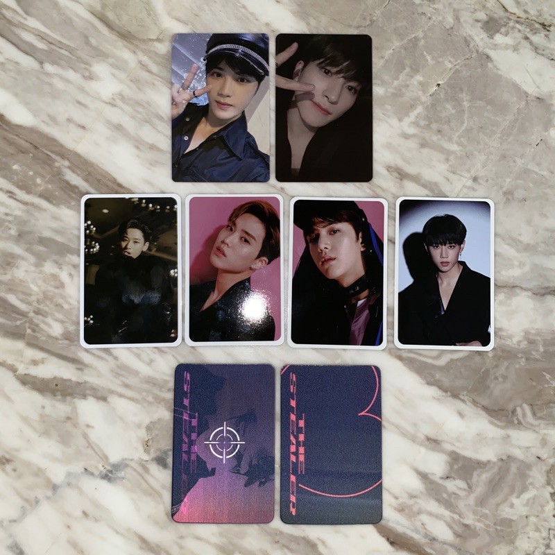 THE BOYZ CHASE THE STEALER TICKET PHOTOCARD LENTI JUYEON SUNWOO YOUNGHOON JACOB HAKNYEON SANGYEON
