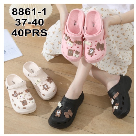 SANDAL BAIM FUJI VIRAL / SANDAL WANITA MERK FUSHIN 8861-1 ORIGINAL/ SANDAL JELLY FUSHIN / SANDAL FUJ