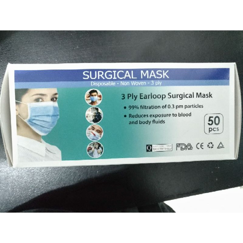masker medis 3ply surgical mask