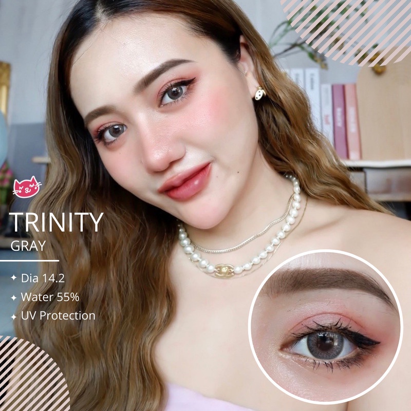 GEOEYES - Softlens Kitty Kawaii Trinity dan Princess Lapis