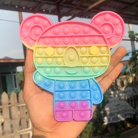 POP IT JUMBO VIRAL RAINBOW WARNA WARNI MAINAN ANAK TIKTOK-BTS 2