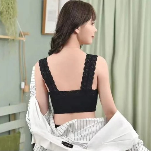 𝐄𝐁𝐒 ✅ PW096 Pakaian Wanita Nyaman Renda Fashion Korea Lembut Import COD PW096
