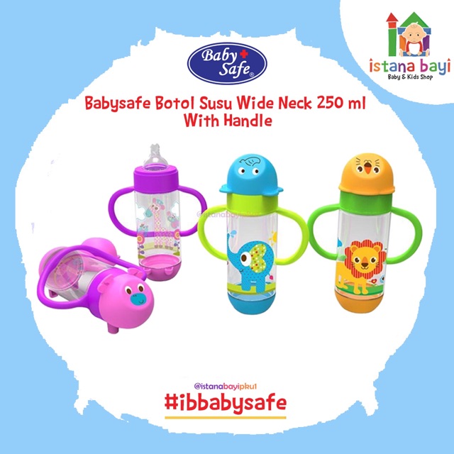 Baby Safe Bottle 250 ml AP004/AP002- Botol susu bayi / BOTOL SUSU MURAH