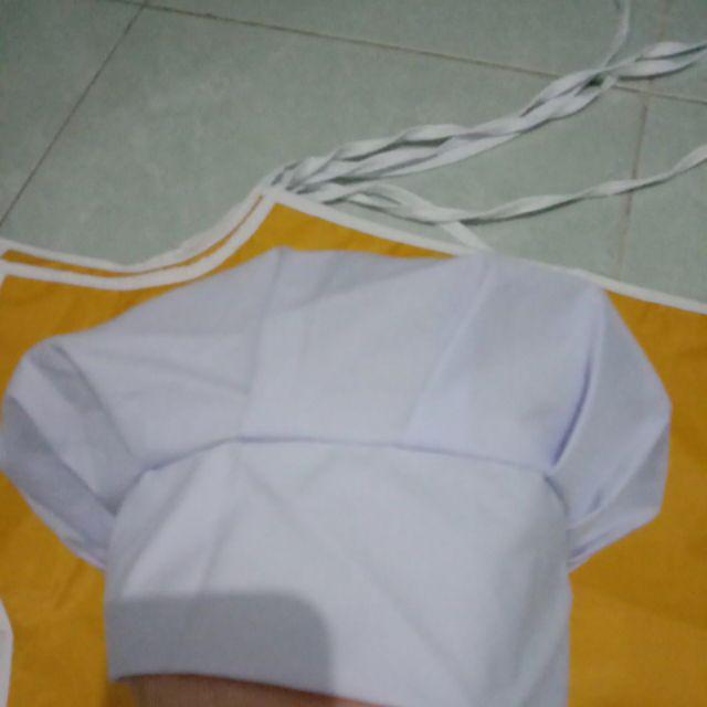 ✔️✔️cod Celemek Anak Apron Anak Dan Topi Chef  Termurah