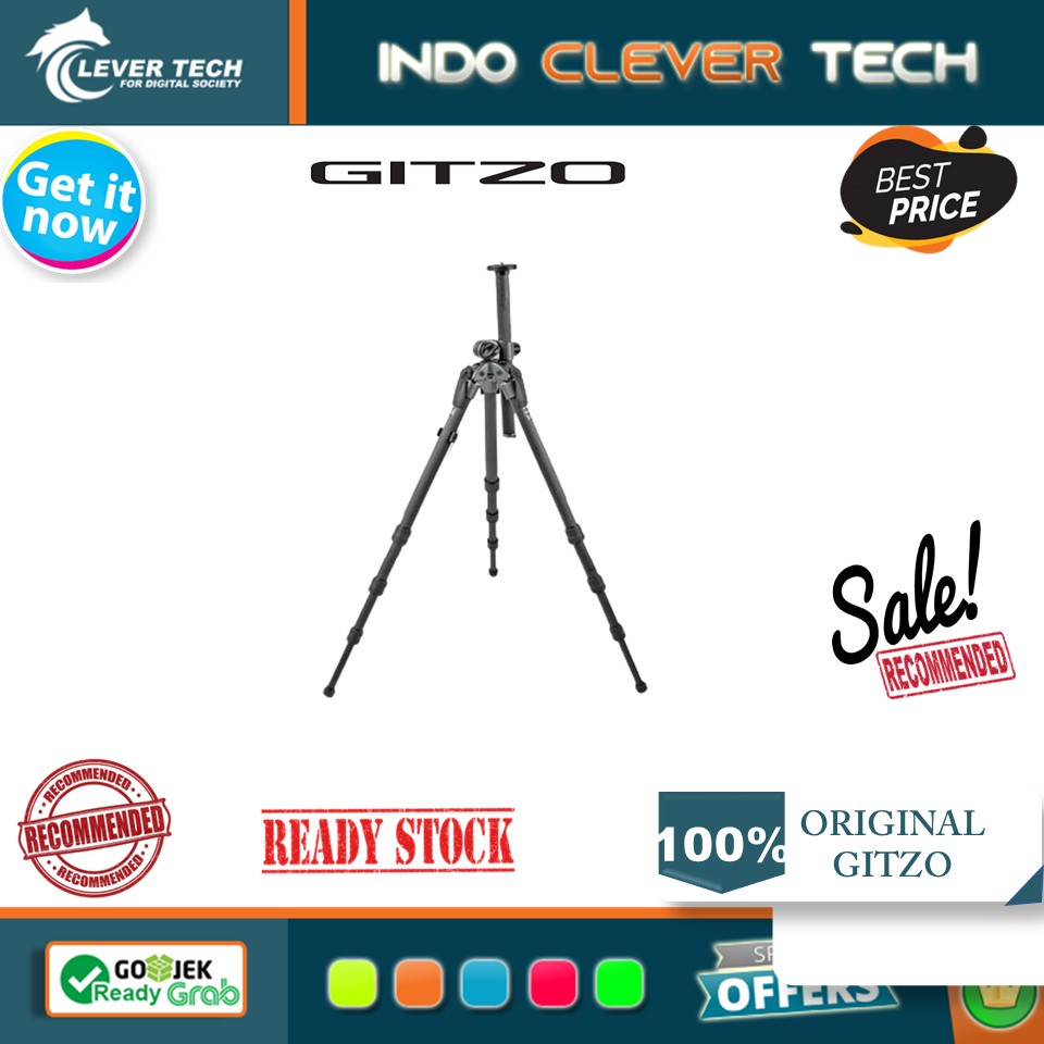 Gitzo GT2541 Mountaineer 6X Carbon Fiber Tripod Legs - Supports 26.4 lbs (12kg)