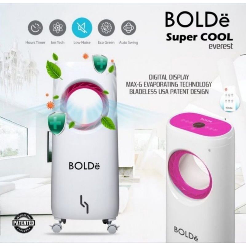 Air Cooler BOLDe Super Cool EVEREST AC Portable AC Mini 80 Watt