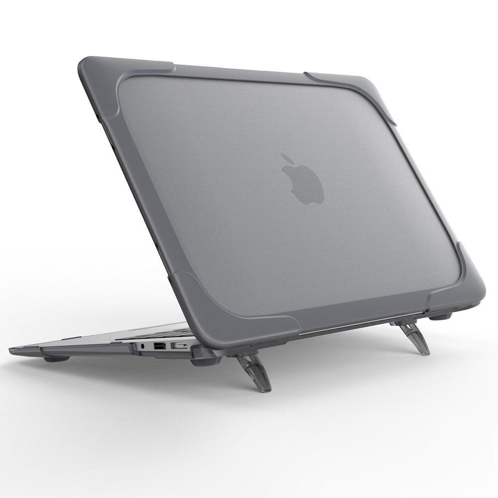 Protective Cover Case Stand Cooling for Macbook Air 13 Inch A1932 A2179 A2337 - LBB015 -7RIM07GY Gray