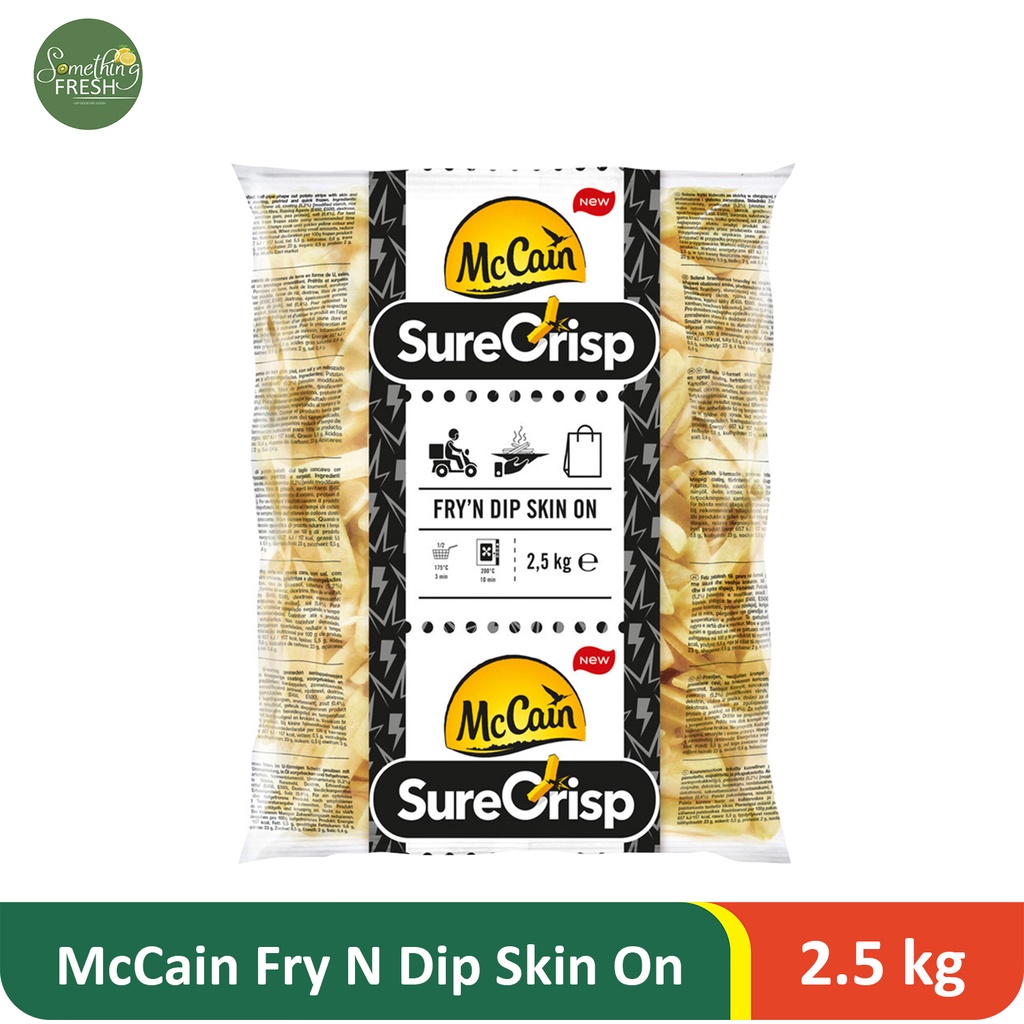 

Kentang McCain Fry' N Dip Skin On / Dipping Fries (2,5kg per pack)