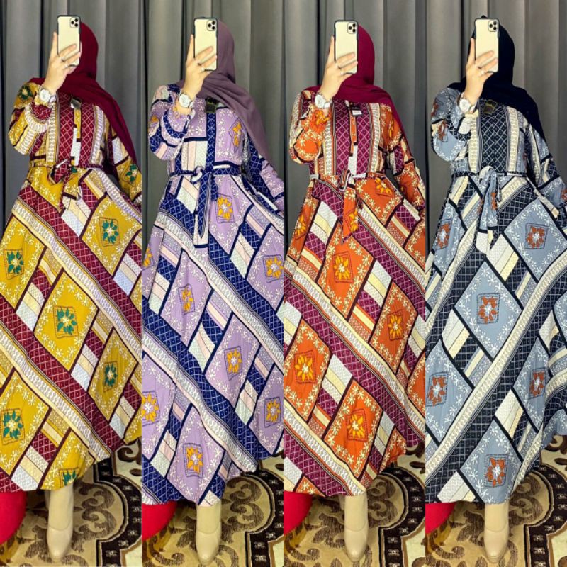 [BISA COD] - GAMIS MAYRA MONALISA BUSUI JUMBO PUSAT GROSIR BAJU TERMURAH WANITA CANTIK MEDAN