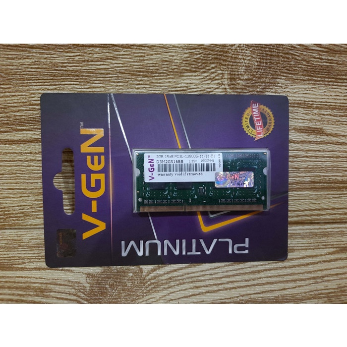 RAM LAPTOP DDR3 2gb PC12800 VGEN (platinum)