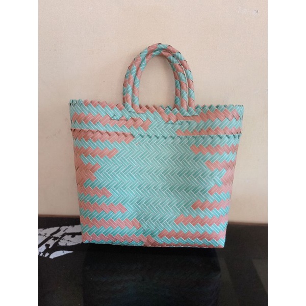 Tas Anyaman Plastik Mini Tas Belanja Tas Tradisional