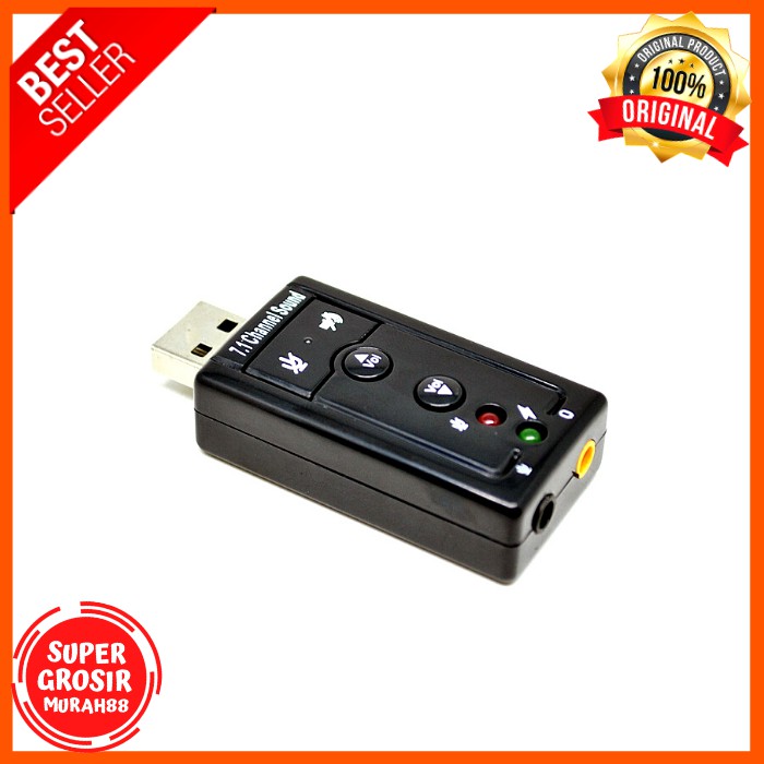 Sound Card USB 7.1 Channel Adapter