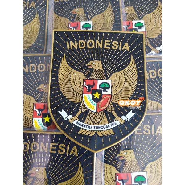 patch logo garuda timnas indonesia terbaru