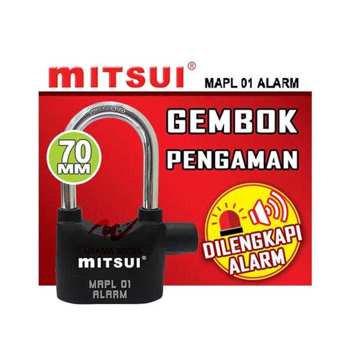 Kunci Gembok Dengan Alarm Membantu Mengamankan