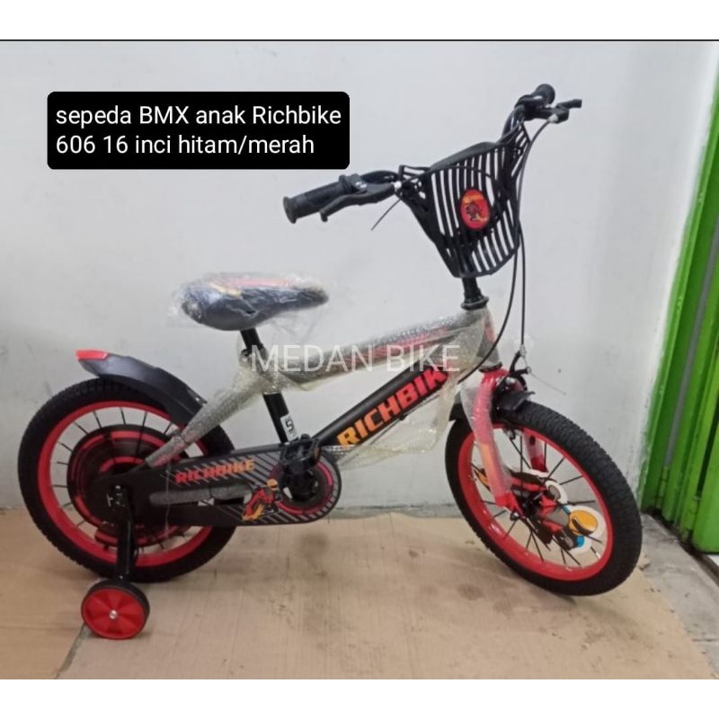 sepeda BMX anak richbike 16 inc