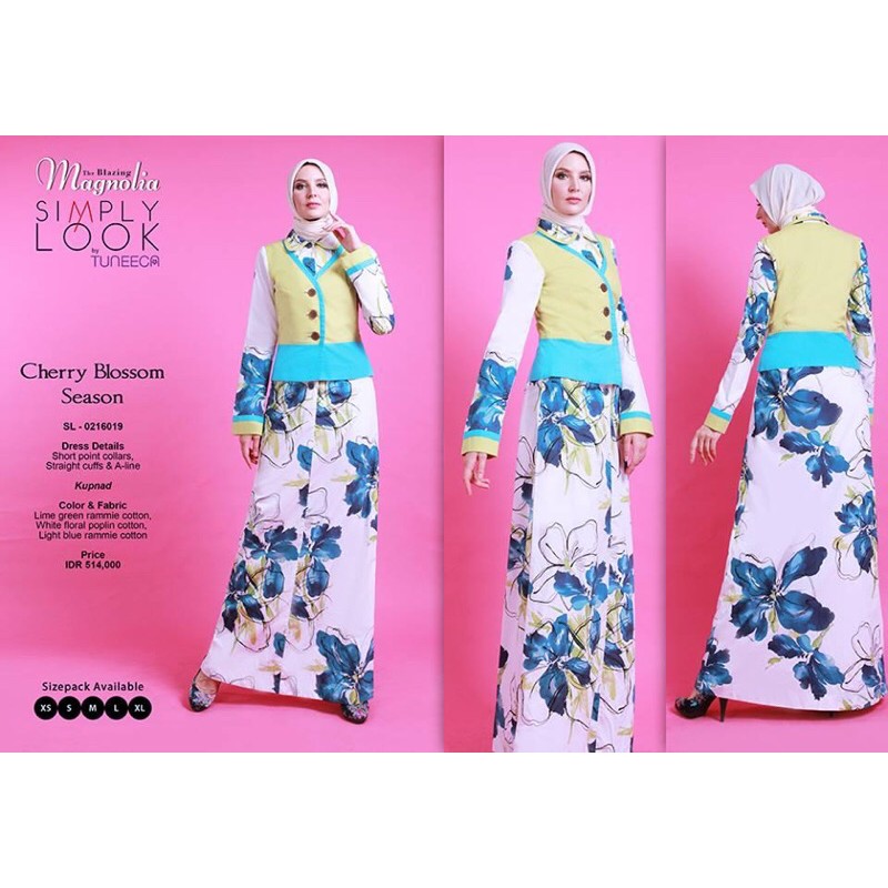 Gamis Simply Look by Tuneeca SL-0216019 Size XS