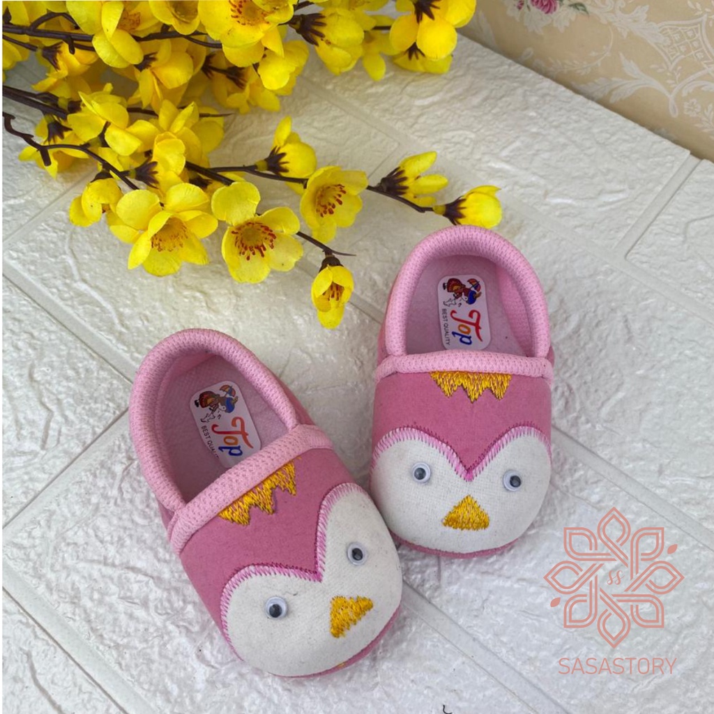 SEPATU PREWALKER ANAK BABY BAYI KARET MOTIF HEWAN LUCU ANAK 0-12 BULAN FP14